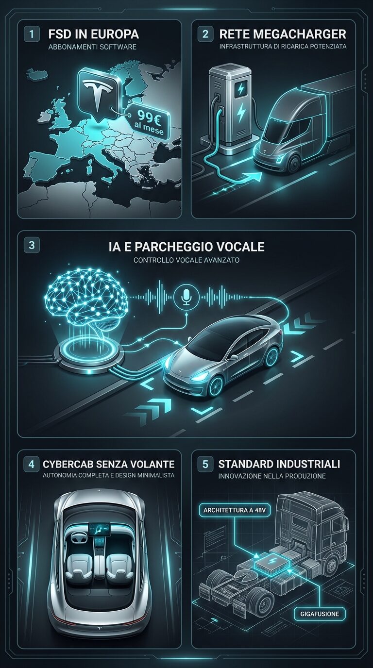 Infografica Tesla