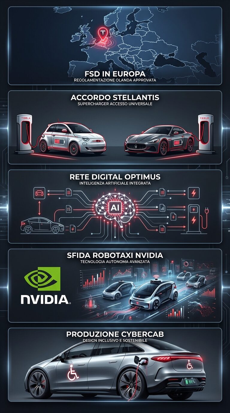Infografica Tesla