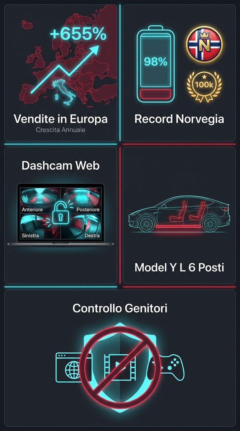 Infografica Tesla